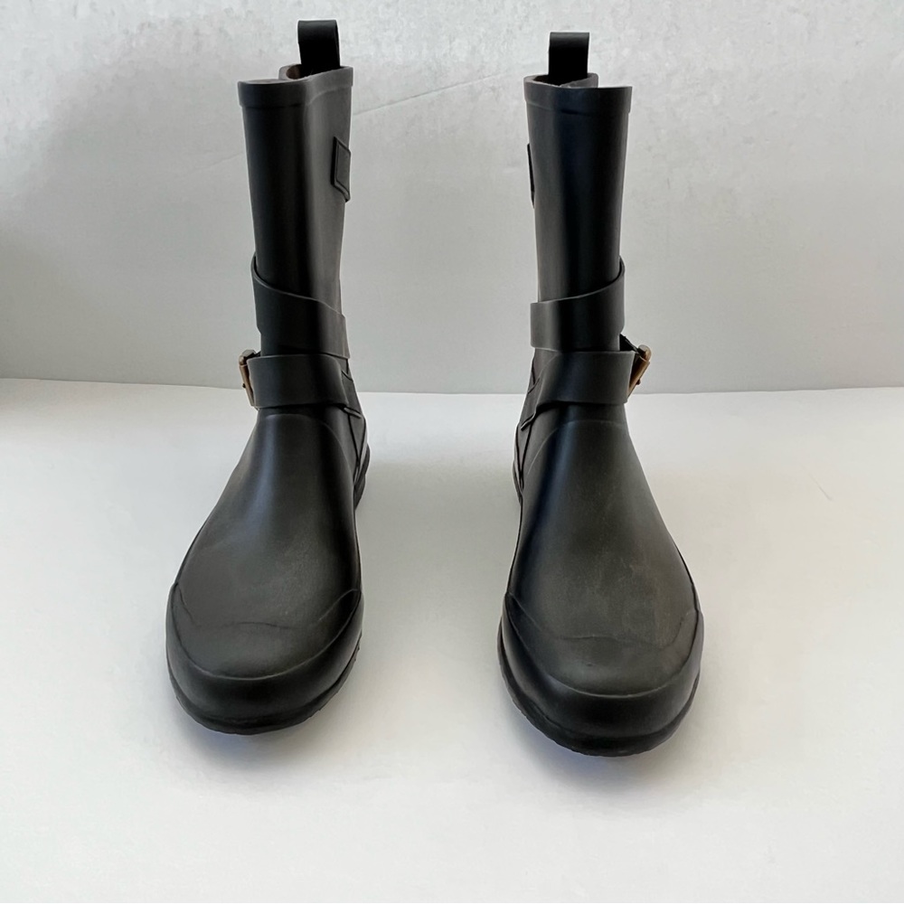 Like New! Authentic Burberry Rain Boots Black Size 37 EU - Picture 5 of 11